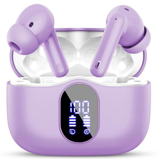 Imagem de Fones de Ouvido Sem Fio Btootos Bluetooth 5.3 com Cancelamento de Ruído e Microfone