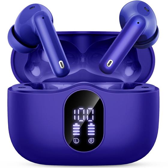 Imagem de Fones de Ouvido Sem Fio Btootos Bluetooth 5.3 com Cancelamento de Ruído e Microfone