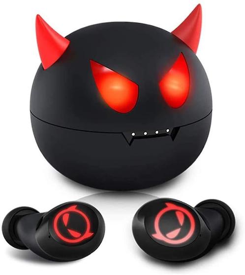 Imagem de Fones de ouvido sem fio Chronus Kids Halloween Cute Little D