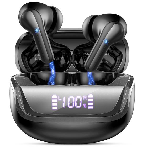 Imagem de Fones de Ouvido Sem Fio Donerton Bluetooth 5.4 - À Prova D'Água IP7