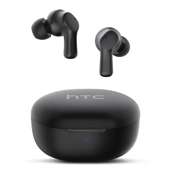Imagem de Fones de Ouvido Sem Fio HTC True 1 - Bluetooth 5.1 com 32 Horas de Reprodução