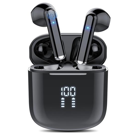 Imagem de Fones de Ouvido Sem Fio OYIB Bluetooth 5.3 com 4 Microfones e ENC