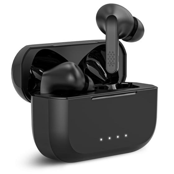 Imagem de Fones de Ouvido True Wireless FEANS A3 Bluetooth 5.3 com Microfone - Pretos