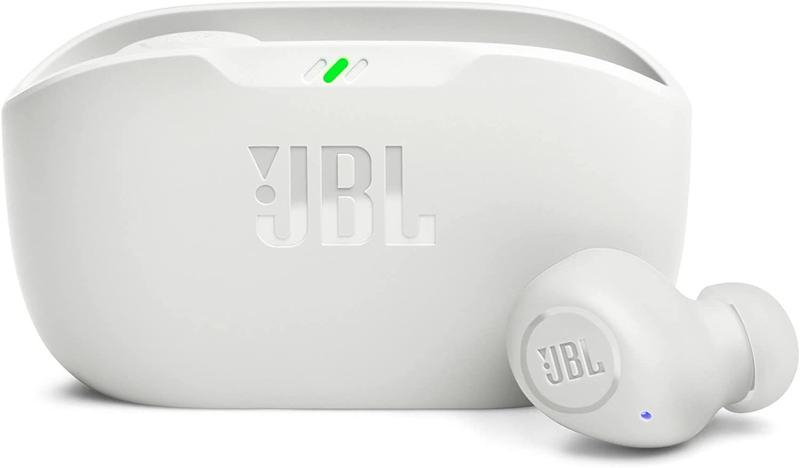 Imagem de Fones de Ouvido TWS Sem Fio Wave Buds JBL JBLWBUDSWHT Bluetooth - Branco