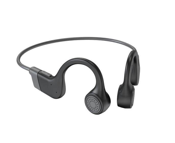 Imagem de Fones Ouvido Óssea Bluetooth Prova D' Água P/ Treino corrida, caminhada, ciclismo