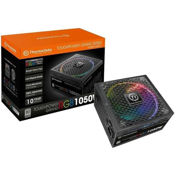 Imagem de Fonte 1050W Tt toughpower grand fully mod 80+plat - PS-TPG-1050F1FAPB-1
