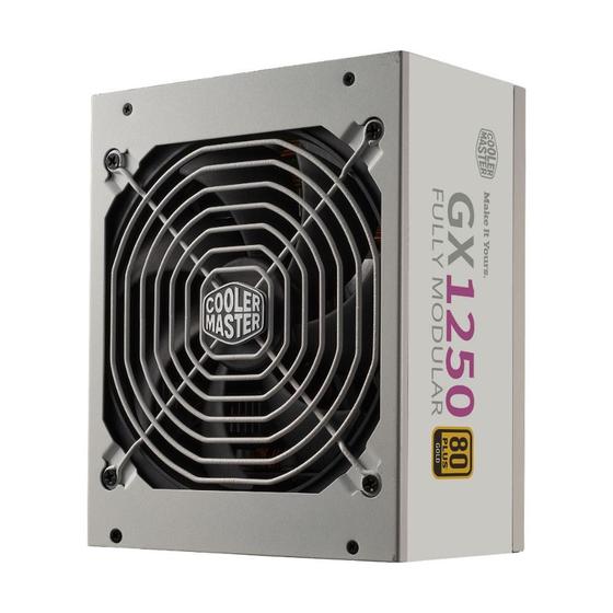 Imagem de Fonte 1250W Cooler Master GX1250 White Edition - Modular - 80 Plus Gold - MPE-C501-AFCAG-3GB1