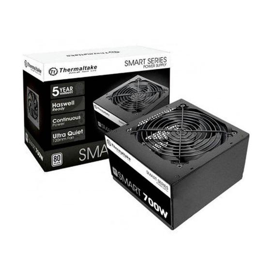 Imagem de Fonte 700W Tt Smart ATX2.3 A-PFV 80+white - PS-SPD-0700NPCWBZ-W