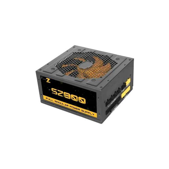 Imagem de Fonte 800w Gamer Full Modular 80 Plus Bronze Bi-volt Automatico Com Cabbo De Alimentação Storm-z - Sz800