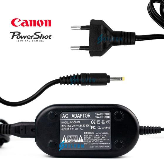 Fonte Ack-800 Adaptador Câmera Canon Powershot Serie A ou SX Menor preço em Fonte Ack-800 Adaptador Câmera Canon Powershot Serie A ou SX