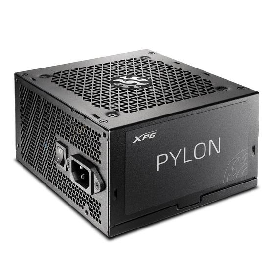 Imagem de Fonte Adata XPG PYLON 650W Black 80Plus Bronze, PFC Ativo