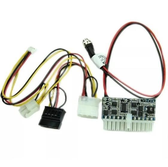 Imagem de Fonte Alimentação Atx Mini Itx Dc 12v 160w Pico Psu 24 Pinos