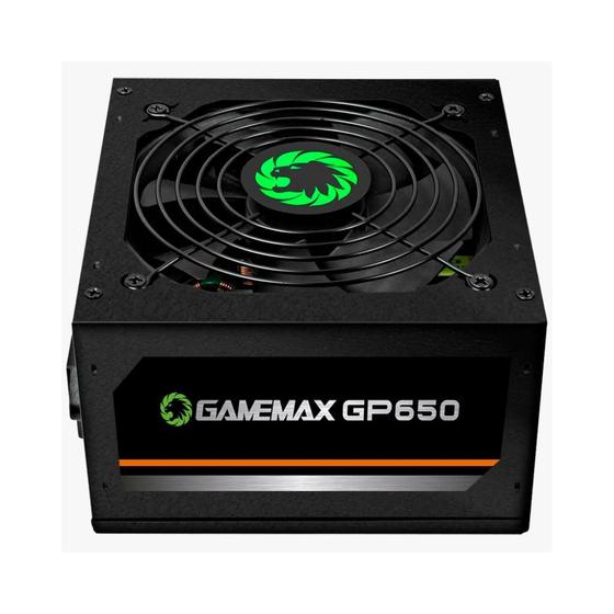 Imagem de Fonte Alimentação Gamemax Gp650 80 Plus Bronze 650w