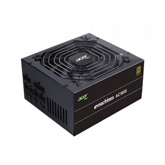 Imagem de Fonte Atx 1000W Acer Full Modular 80 Plus Gold Ac1000 Preto