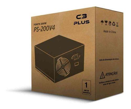 Imagem de Fonte Atx 200W PS-200V4 C3Plus