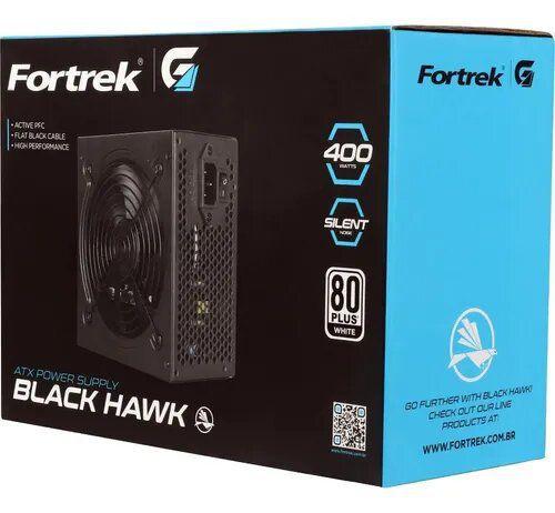 Imagem de Fonte ATX 400W Fortrek Black Hawk PCF Ativo 80+White Bivolt