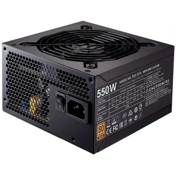 Imagem de Fonte Atx 550W Reais Gamer Dex Dx-550 80 Plus Bronze