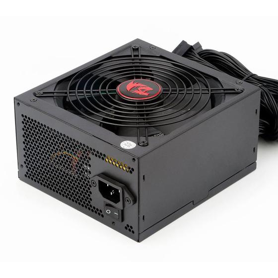 Imagem de Fonte atx 600w 80 plus bronze redragon rgps-600w gc-ps002-1