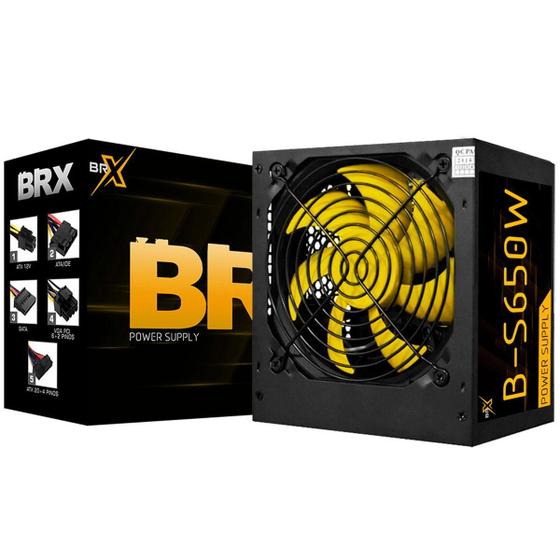 Imagem de Fonte Atx 650W Brx, Bivolt Automático - B-Sa650