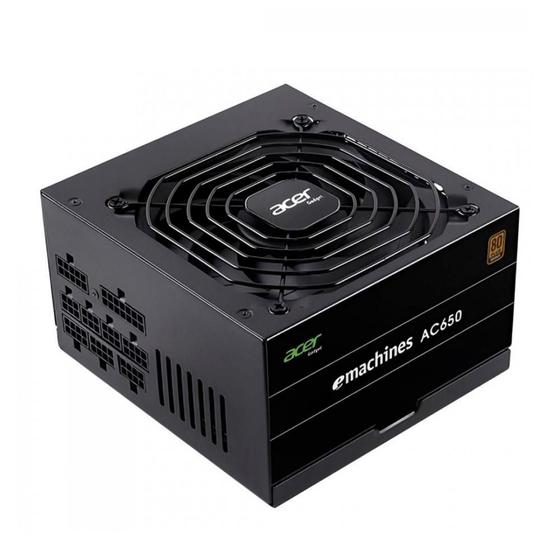 Imagem de Fonte Atx 650W Real 80 + Bronze Full Modular, Acer Ac650