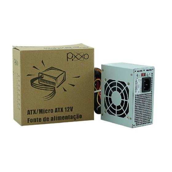 Imagem de Fonte Atx Pixxo 200W Mini Slim Pl200Wrpbg