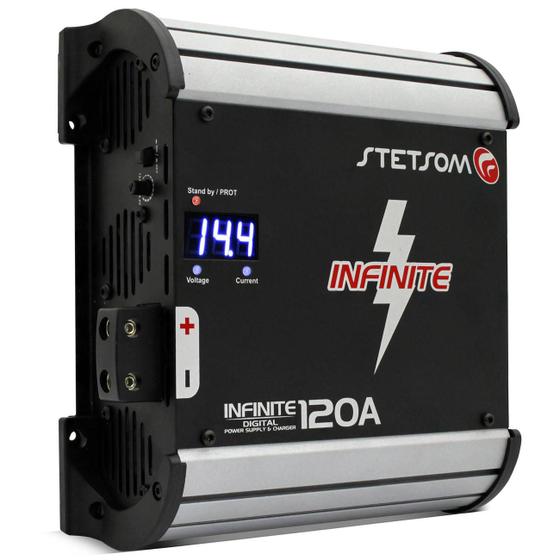 Fonte Automotiva Stetsom Infinite 120A Amperes 9000W RMS Bivolt