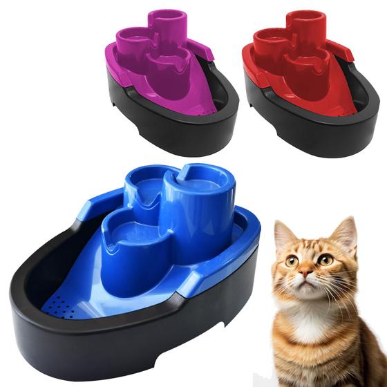 Imagem de Fonte Bebedouro Automático Gato Pet 2,5L Bivolt Silencioso