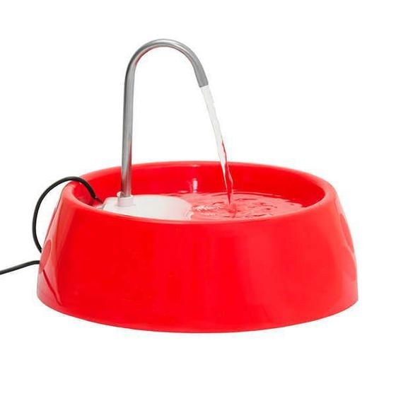 Fonte Bebedouro para Cães e Gatos Amicus Aqua Mini Bivolt Vermelha Menor preço em Fonte Bebedouro para Cães e Gatos Amicus Aqua Mini Bivolt Vermelha