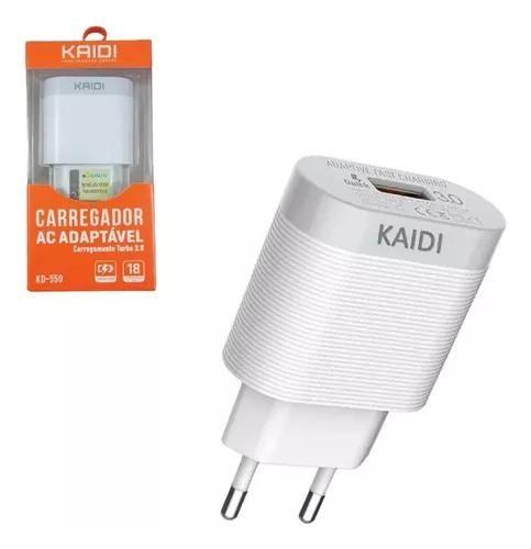 Imagem de Fonte Carregador 1 Porta USB 3.0A - Kaidi