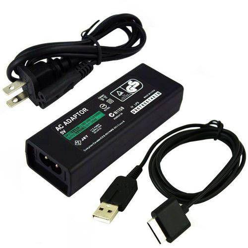Fonte Carregador Bivolt Cabo Usb Para Psp Go Menor preço em Fonte Carregador Bivolt Cabo Usb Para Psp Go