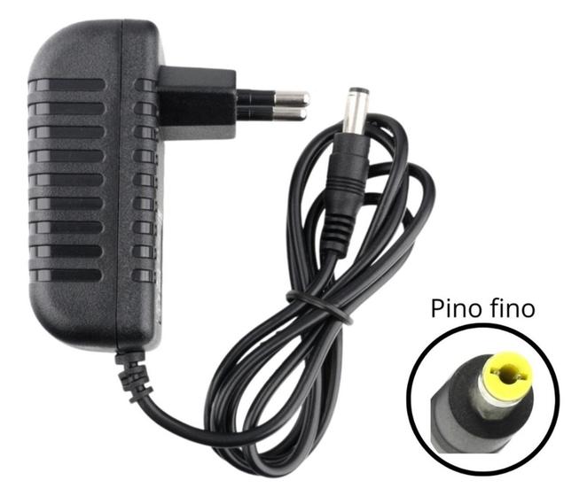 Fonte Carregador Caixa de Som Lenoxx Bravoxx Amvox 9v Plug Fino Menor preço em Fonte Carregador Caixa de Som Lenoxx Bravoxx Amvox 9v Plug Fino