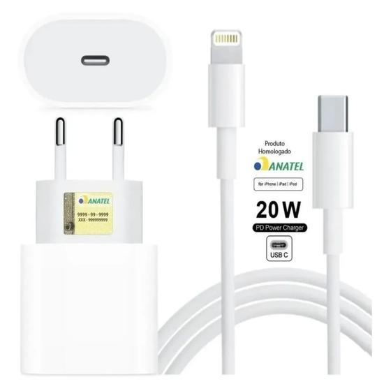 Fonte Carregador Compativel iPhone Usbc Turbo Caixinha 20w(Não acompanha cabo) Menor preço em Fonte Carregador Compativel iPhone Usbc Turbo Caixinha 20w(Não acompanha cabo)