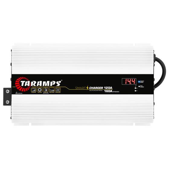 Imagem de Fonte Carregador de Bateria Taramps Smart Charger 120A 160A Bivolt com Voltímetro e Amperímetro