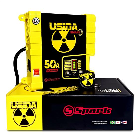 Fonte Carregador Digital Usina 50a Smart Bivolt Bater Meter C/ Medidor De Bateria Menor preço em Fonte Carregador Digital Usina 50a Smart Bivolt Bater Meter C/ Medidor De Bateria