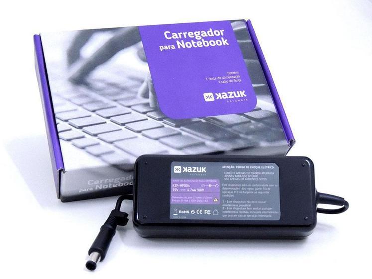 Imagem de Fonte Carregador Notebook -  19V 4.74A 7.4x5.0 Kazuk