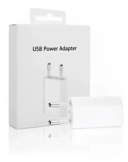 Imagem de Fonte Carregador/Original/5W USB Compatível com Iphone/5/6/6s/7/8/Plus/11/XS/Max/X/XR/5S