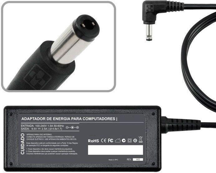 Fonte Carregador Para Asus Eee Pc 701sd Series 9 5v 2 5a 451 Replacement Fonte De Alimentacao Magazine Luiza