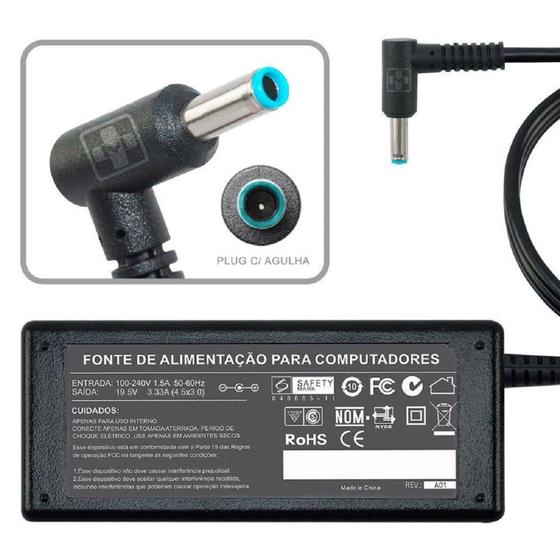 Imagem de Fonte Carregador Para Hp 240 G2 Series19,5v 761 - Replacement