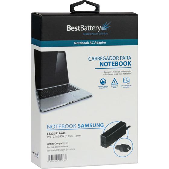 Imagem de Fonte Carregador para Notebook Samsung Ativ Book NP550xda