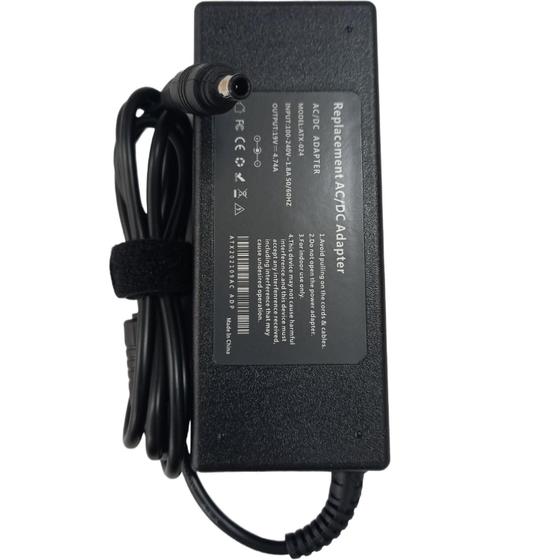 Imagem de Fonte Carregador Para Notebook Samsung R20+ R40 Compatível