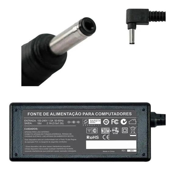 Imagem de Fonte Carregador Para Samsung Ultrabook Np305u1a 19v 2,1a 646