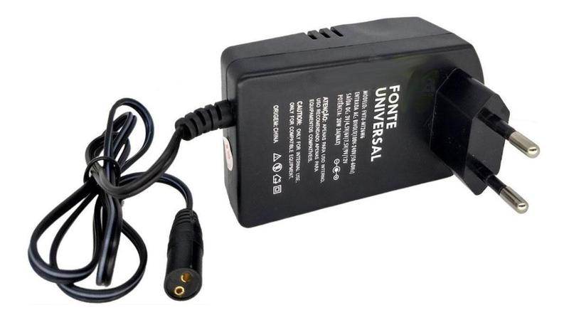 Fonte Carregador Regulável Universal 3V 4.5V 6V 7.5V 9V 12V - Lelong Xtrad Exbom Menor preço em Fonte Carregador Regulável Universal 3V 4.5V 6V 7.5V 9V 12V - Lelong Xtrad Exbom