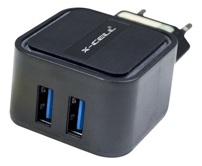 Imagem de Fonte Carregador Tomada 2 Usb Ultra Rápido Universal 3.4a - XCUR10P