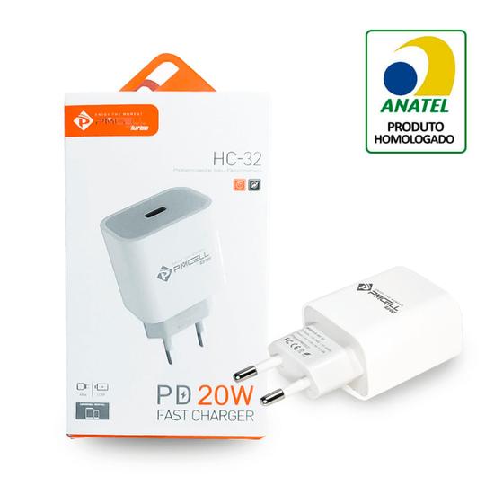 Imagem de Fonte Carregador Turbo USB-C 20W Pmcell