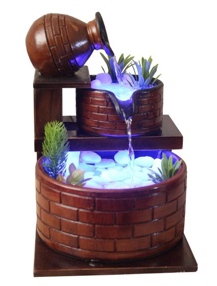 Imagem de Fonte Cascatas com bomba e LED 13A