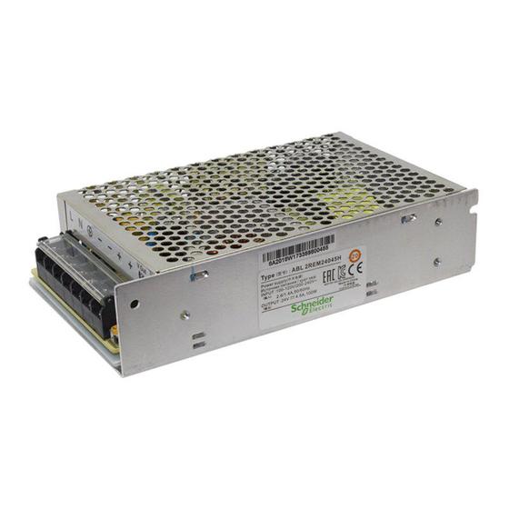 Fonte Chaveada 24VCC 4,5A ABL2REM24045H 100W Schneider Menor preço em Fonte Chaveada 24VCC 4,5A ABL2REM24045H 100W Schneider
