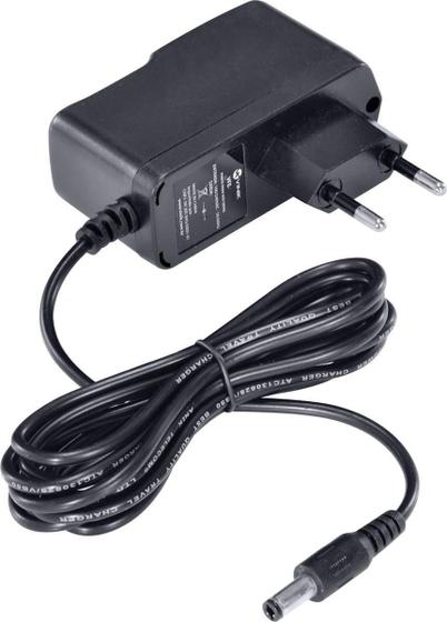 Imagem de Fonte Chaveada 8V 1A 8W Bivolt Automatico Plug P4 - Vfe0801