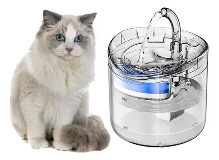 Imagem de Fonte com sensor para gato