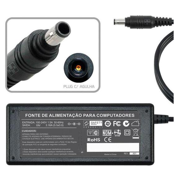 Imagem de Fonte Compativel com Samsung Rv411 Rv415 Rv419 305e4a 300e4a Rf511 19v 500 - Replacement
