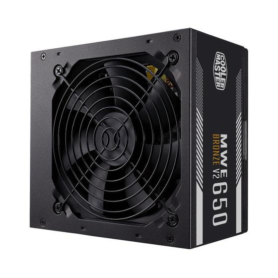 Imagem de Fonte Cooler Master 650W V2 80 Plus Bronze PFC Ativo MWE650 - MPE-6501-ACAAW-BBR